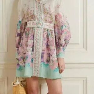 Zimmerman Women's Jude Buttoned Mini Dress